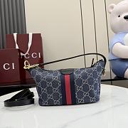 Gucci Vanity mini top handle bag Denim-19x10x9cm - 3