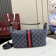 Gucci Vanity medium top handle bag Denim-27.5cm x 13cm x 14.5cm - 1