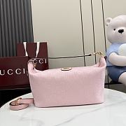 Gucci Vanity medium top handle bag Pink-27.5cm x 13cm x 14.5cm - 1