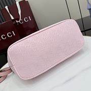 Gucci Vanity medium top handle bag Pink-27.5cm x 13cm x 14.5cm - 2
