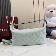 Gucci Vanity medium top handle bag Green-27.5cm x 13cm x 14.5cm  - 5