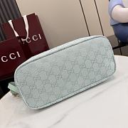Gucci Vanity medium top handle bag Green-27.5cm x 13cm x 14.5cm  - 3