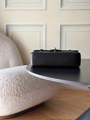 Chanel Pretty Coco Clutch with leather strap Black-22*16*6cm - 3