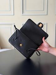 Chanel Pretty Coco Clutch with leather strap Black-22*16*6cm - 4