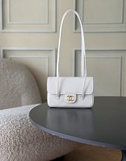 Chanel Pretty Coco Clutch with leather strap White-22*16*6cm - 1