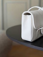 Chanel Pretty Coco Clutch with leather strap White-11.5*17*5cm - 4