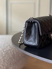Chanel 23C Classic mini flap Lambskin Black-13*20*7cm - 5