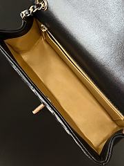Chanel 23C Classic mini flap Lambskin Black-13*20*7cm - 2