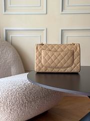 Chanel Small Classic Double Flap Caviar Gold Hardware-23cm - 3