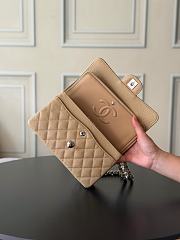 Chanel Small Classic Double Flap Caviar Silver Hardware-23cm - 5