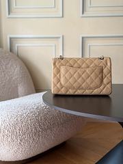 Chanel Small Classic Double Flap Caviar Silver Hardware-23cm - 3