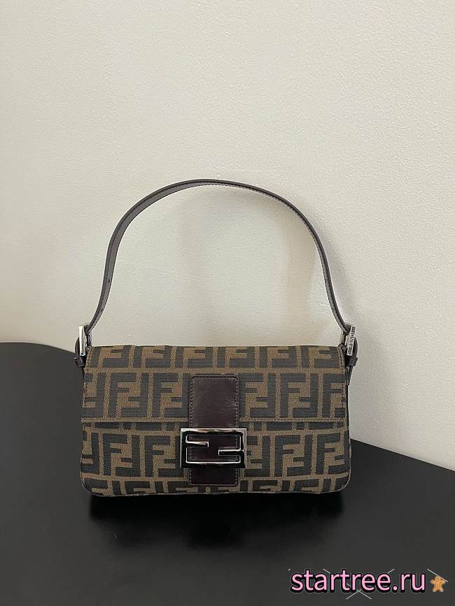 Fendi Vintage Baguette Sliver Hardware-26*15*4cm - 1