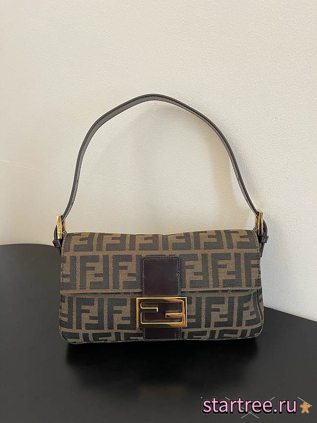 Fendi Vintage Baguette Gold Hardware-26*15*4cm - 1