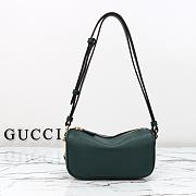Gucci Half Horsebit mini bag Green Leather-19.5*10*8cm - 5
