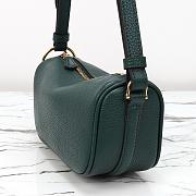 Gucci Half Horsebit mini bag Green Leather-19.5*10*8cm - 2