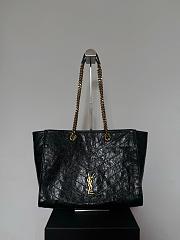 YSL Saint Lauren NIKI Vintage Leather Shopping Bag- 33 x 27 x 14 cm - 1