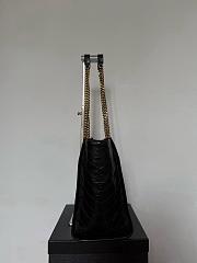 YSL Saint Lauren NIKI Vintage Leather Shopping Bag- 33 x 27 x 14 cm - 5