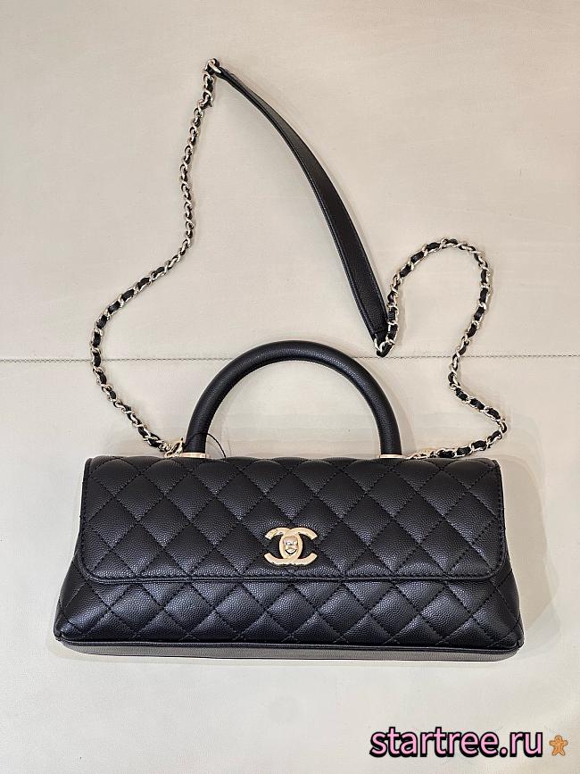 Chanel Maxi Flap Bag With Top Handle 001-30*13*6cm - 1