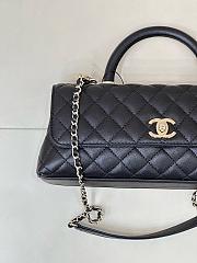 Chanel Maxi Flap Bag With Top Handle 001-30*13*6cm - 3