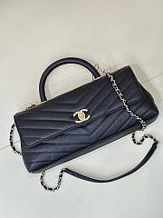 Chanel Maxi Flap Bag With Top Handle-30*13*6cm - 5
