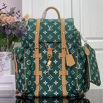 Louis Vuitton Christopher Backpack M24428 Green-38 x 44 x 12.5CM