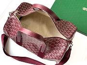 Goyard Barrel Travel Bag Dark Red-40cm - 2