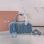 MiuMiu Arcadie matelassé Nappa leather handbag 001-22*10.5*7.5cm - 1