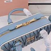 MiuMiu Arcadie matelassé Nappa leather handbag 001-22*10.5*7.5cm - 4