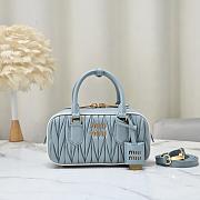 MiuMiu Arcadie matelassé Nappa leather handbag 002-22*10.5*7.5cm - 1