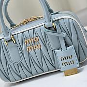 MiuMiu Arcadie matelassé Nappa leather handbag 002-22*10.5*7.5cm - 2