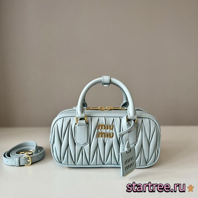 MiuMiu Arcadie matelassé Nappa leather handbag 003-22*10.5*7.5cm - 1