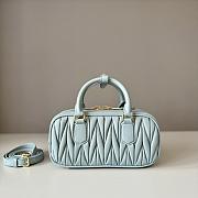 MiuMiu Arcadie matelassé Nappa leather handbag 003-22*10.5*7.5cm - 4