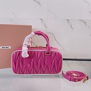 MiuMiu Arcadie matelassé Nappa leather handbag 004-22*10.5*7.5cm - 3