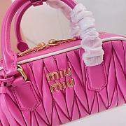 MiuMiu Arcadie matelassé Nappa leather handbag 004-22*10.5*7.5cm - 2