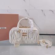 MiuMiu Arcadie matelassé Nappa leather handbag 005-22*10.5*7.5cm - 1