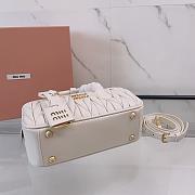 MiuMiu Arcadie matelassé Nappa leather handbag 005-22*10.5*7.5cm - 4