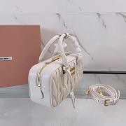 MiuMiu Arcadie matelassé Nappa leather handbag 005-22*10.5*7.5cm - 3