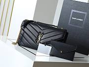 YSL Saint Laurent LouLou Bag Black-29*17*8cm - 1