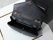 YSL Saint Laurent LouLou Bag Black-29*17*8cm - 5