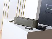 YSL Saint Laurent LouLou Bag Grey-29*17*8cm - 4