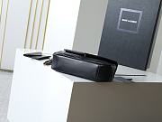 YSL Saint Laurent Mini LouLou Bag Black-24*14*7cm - 5