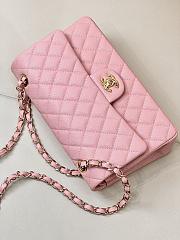 Chanel Classic Flap Caviar Bag Gold Hardware Pink-25cm 001 - 5
