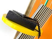 YSL Mini Envelope Crossbody Bag Black With black hardware-21x13x6cm - 4