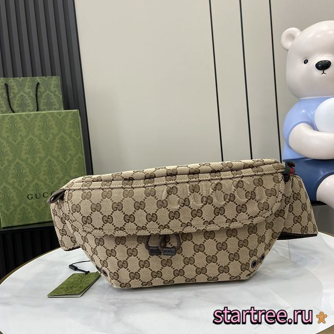 GUCCI Original GG canvas small belt bag-32*17*5cm - 1