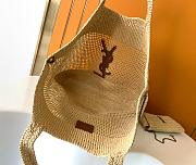 YSL Saint Lauren Icare Maxi Raffia Bag-37cm - 2