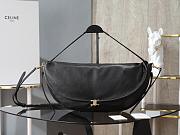 Celine Halfmoon Soft Triomphe Bag In Supple Shiny Lamskin-46*19*10cm - 1