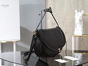 Celine Halfmoon Soft Triomphe Bag In Supple Shiny Lamskin-46*19*10cm - 4