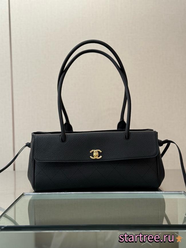 Chanel Small Shopping bag Black-15*30.5*11.5cm - 1