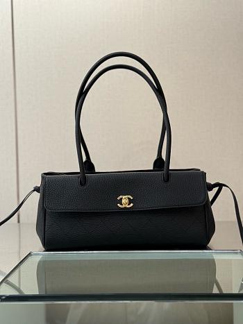 Chanel Small Shopping bag Black-15*30.5*11.5cm
