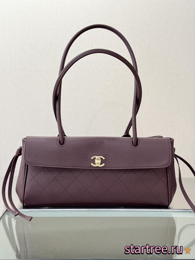 Chanel Small Shopping bag Burgundy-15*30.5*11.5cm - 1